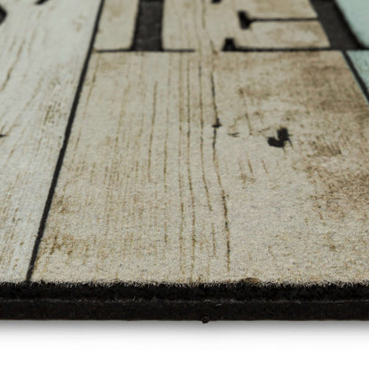 Passage Boardwalk Planks Neutral Door Mat