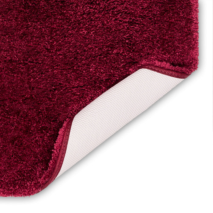 Palace Ruby Red Bath Mat – Covered By Rugs