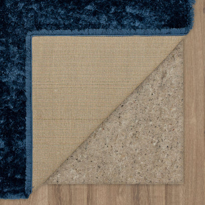 Karastan Billow Shag Blue Area Rug