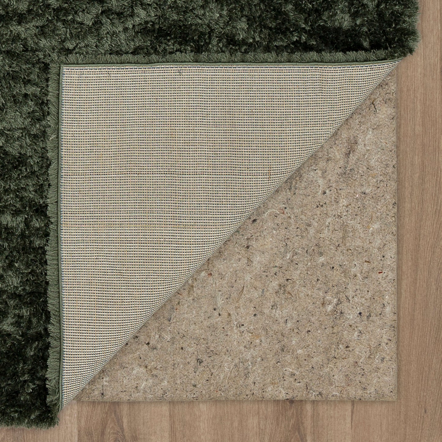 Karastan Billow Shag Olive Area Rug