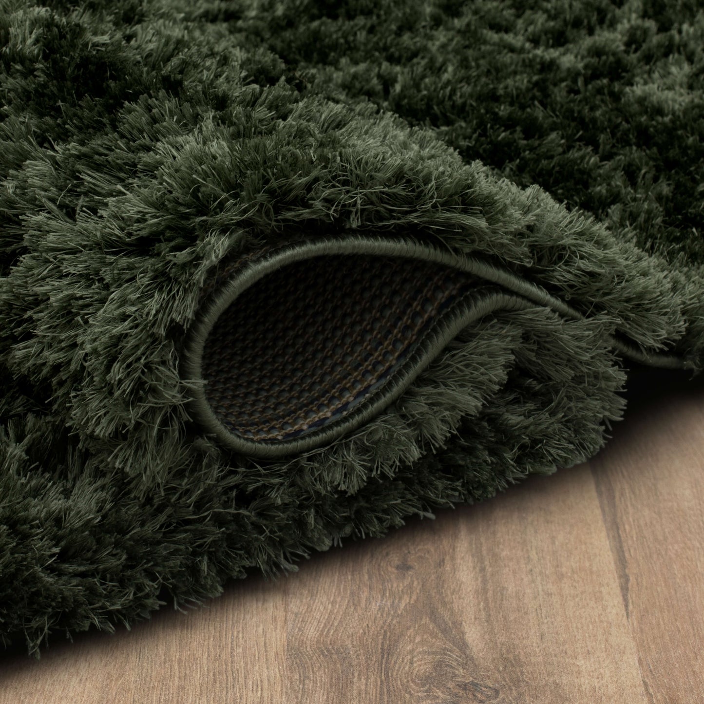 Karastan Billow Shag Olive Area Rug