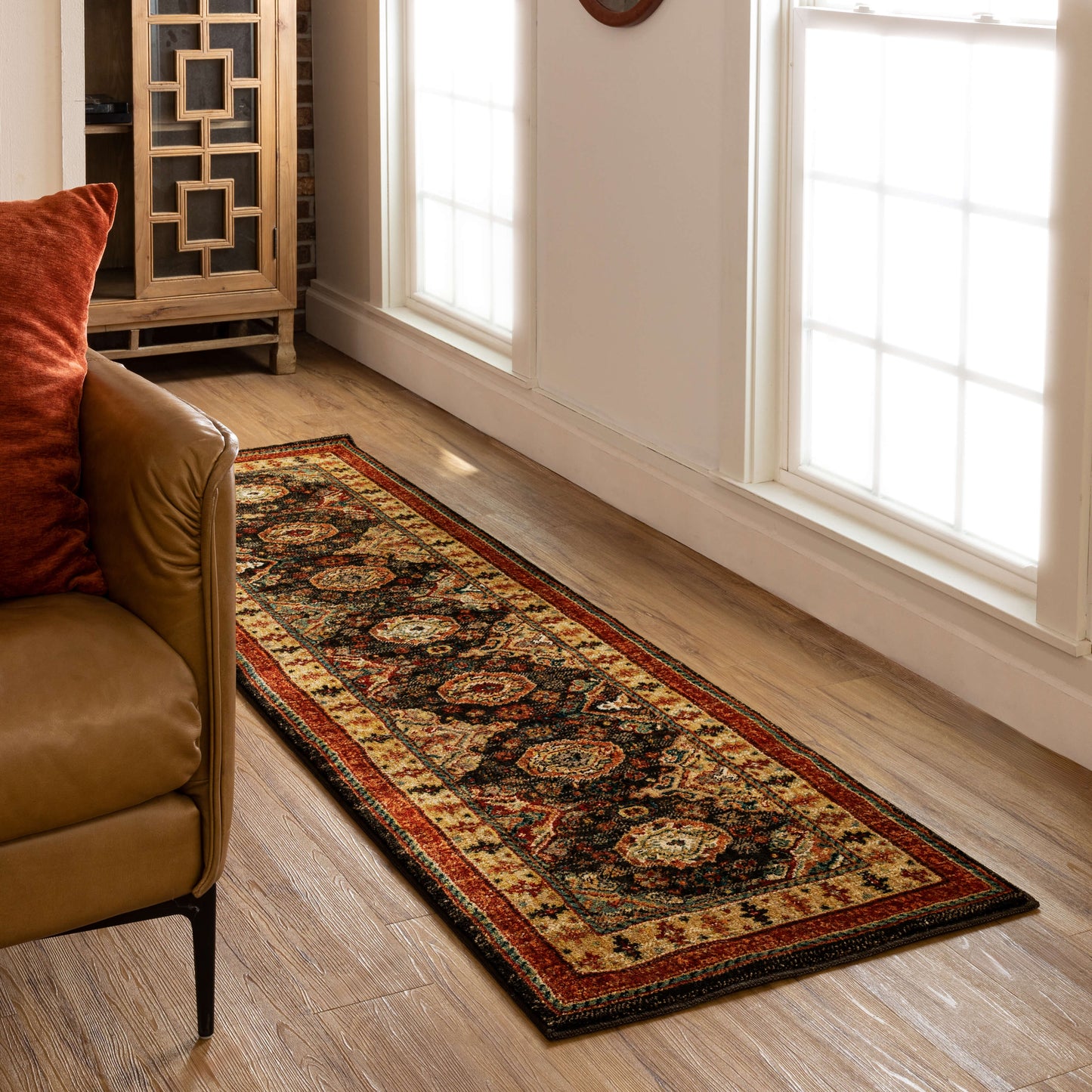 Karastan Spice Market Charlemont Charcoal Area Rug