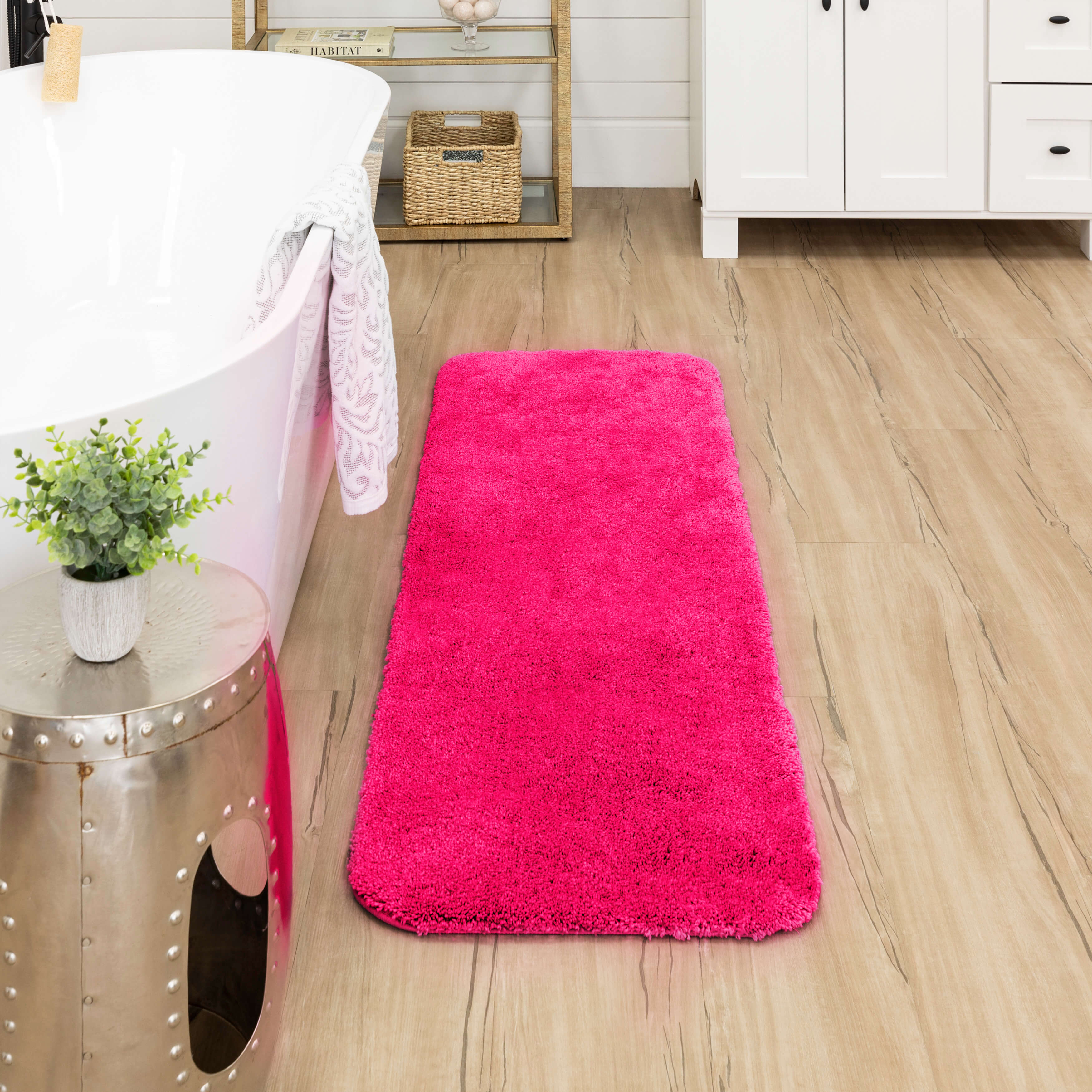 PINK Bath newest Mat