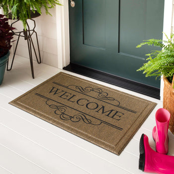 Cape Cove Slate Gray Door Mats From Wash+Dry™