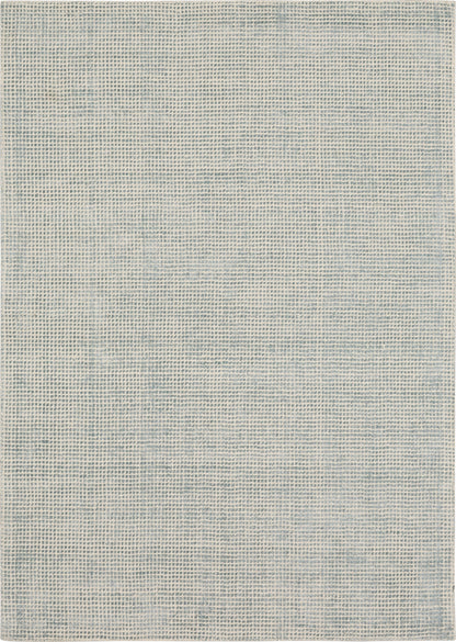 Karastan Labyrinth Serpentine Blue Area Rug