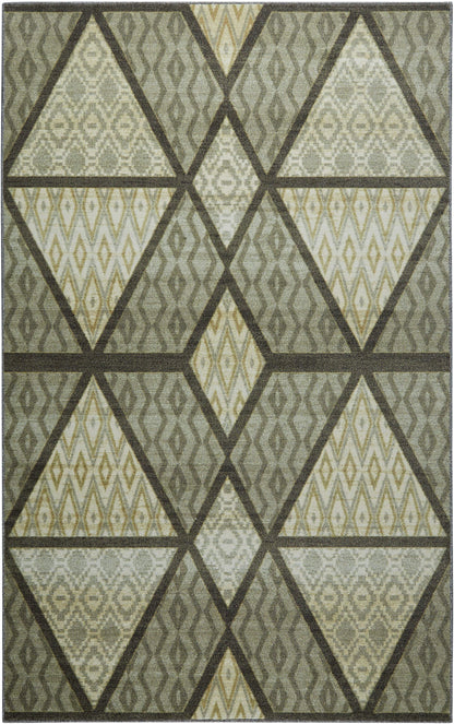 Technicolor Quinn Gray Area Rug